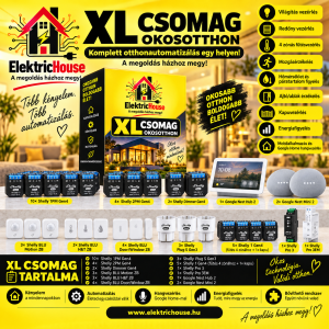 Okosotthon rendszer - 'XXL' - Smart Home Pro csomag + kiszállással, telepítéssel